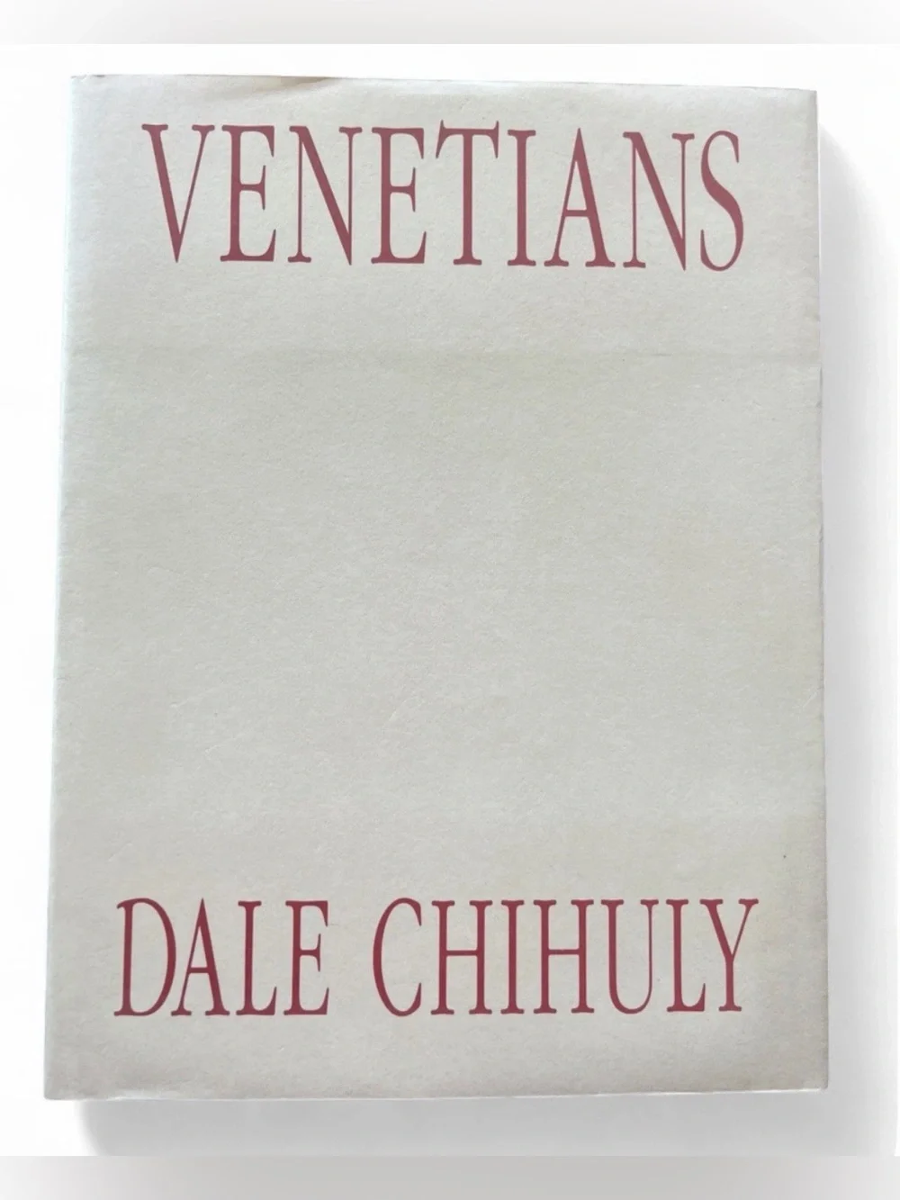 Venetians Dale Chihuly SIGNED Limited 1st Edition Art Glass Sculptures